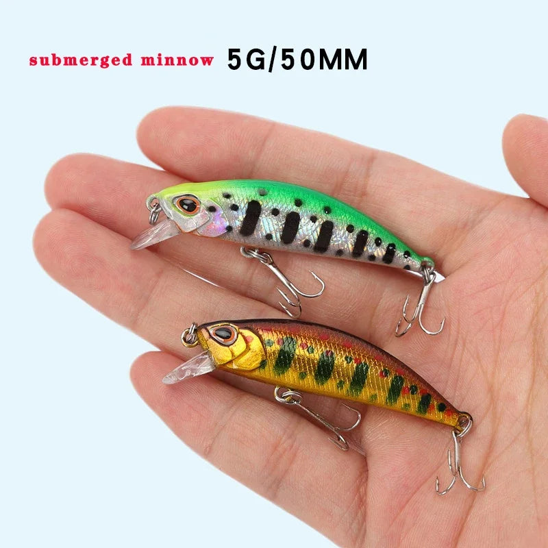 Fishing Lure Kits Wobbler Crankbait Swimbait Minnow Hard Baits Spiners Carp Bait Set Fishing Tackle