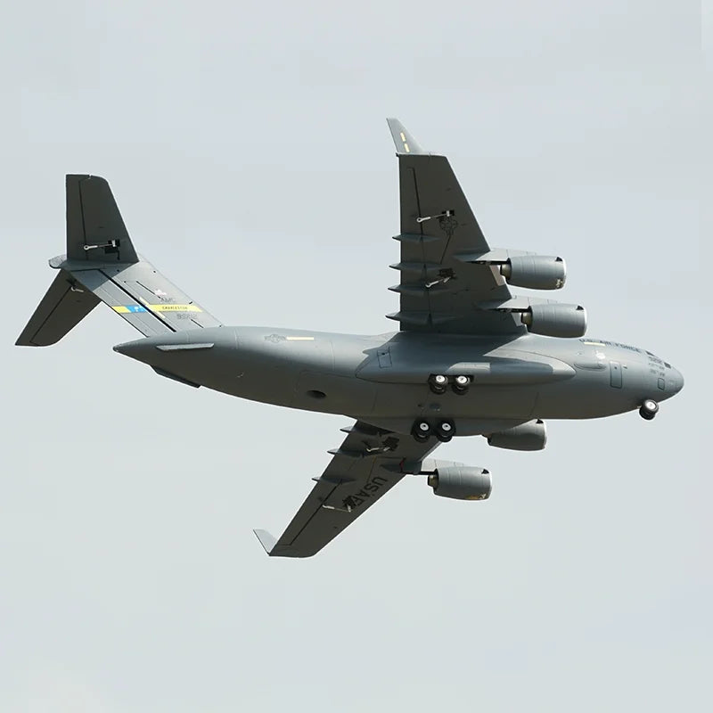 XFly Xunfei 40mm C-17 Transporter Electric RC Airplane Model with Fixed Wings for Kids And Adults Remote Control Toy