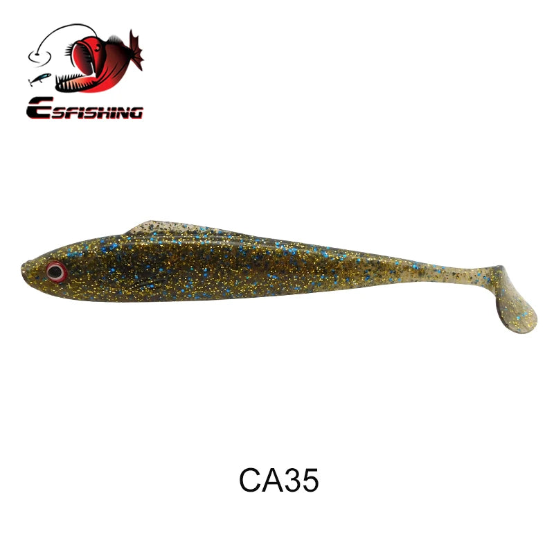 ESFISHING Fishing Lures New Kauli Shad 135mm 160mm Soft Bait Tackle Swimbait Isca Artificial Wobbler Bass
