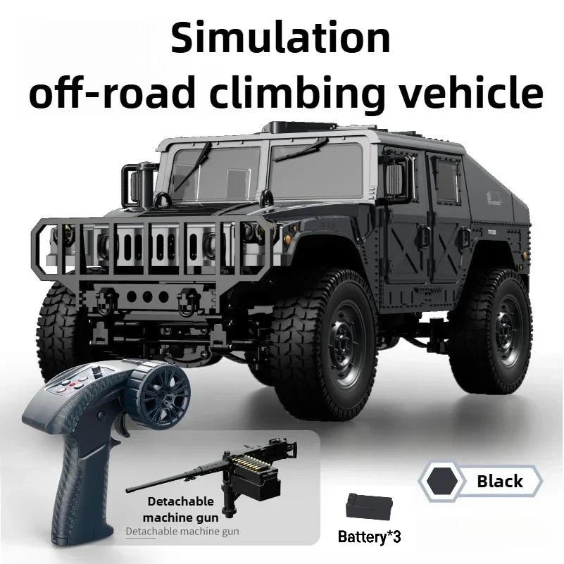 JJRC C8835 RC Car 3 Batteries Simulation 4x4 All-terrain RC Off-road Climbing Car Electric Remote Control Car Model with Light