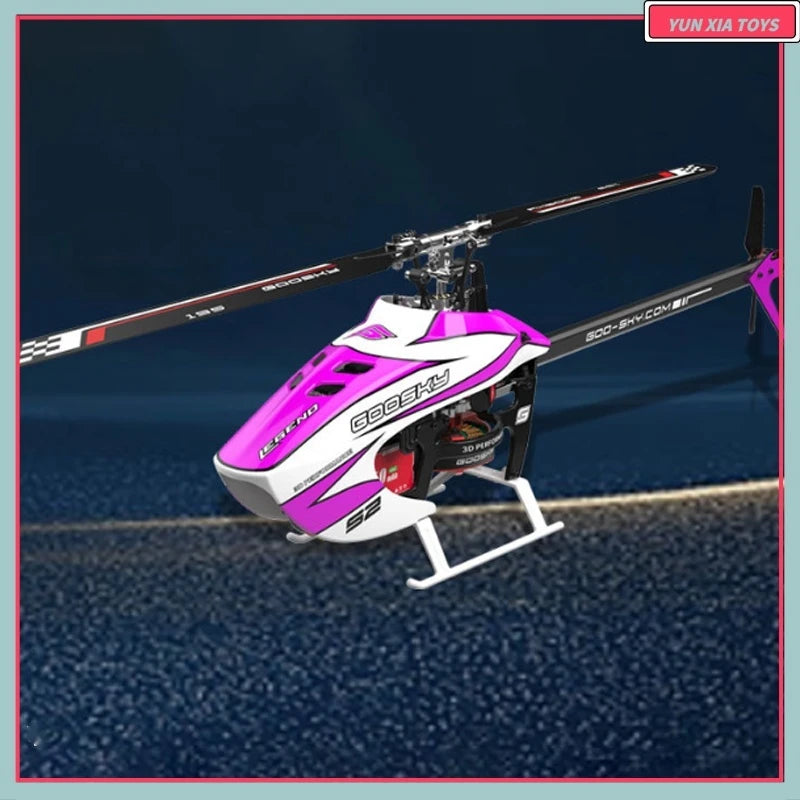 New Goosky S2 Max Model Airplane 3d Remote Control Stunt Helicopter Dual Brushless Direct Drive Baf080001 Bnf/Rtf Toy Gift