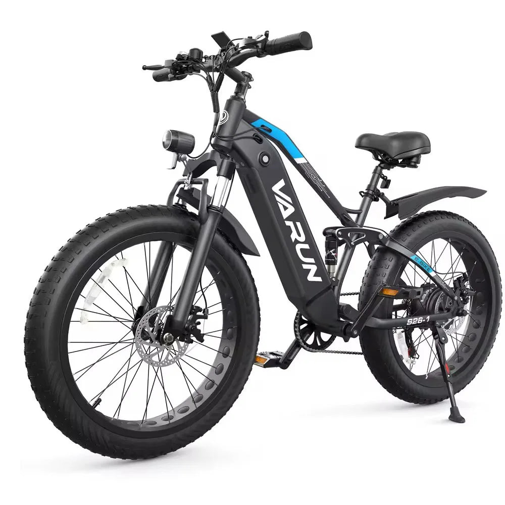 EU UK Warehouse Stock 48V 18AH Electric Assist Bicycle 26Inch Fat Tires Dirt Ebike for Men
