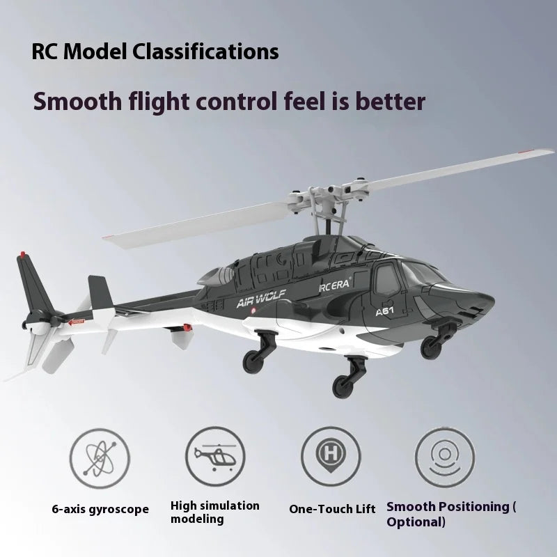 1: 52 RC ERA A61 airplane model helicopter air pressure constant altitude optical flow positioning remote control airplane gift