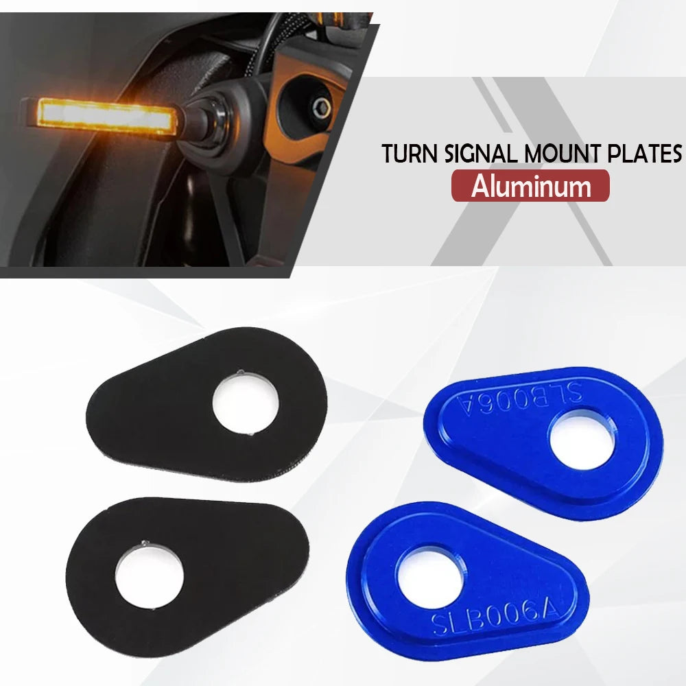 Tenere700 Motorcycle 4pcs Turn Signal Indicator Adapters Spacers FOR YAMAHA TENERE 700 XT700Z XT 700 Z 2018 2019 2020 2021 -2024