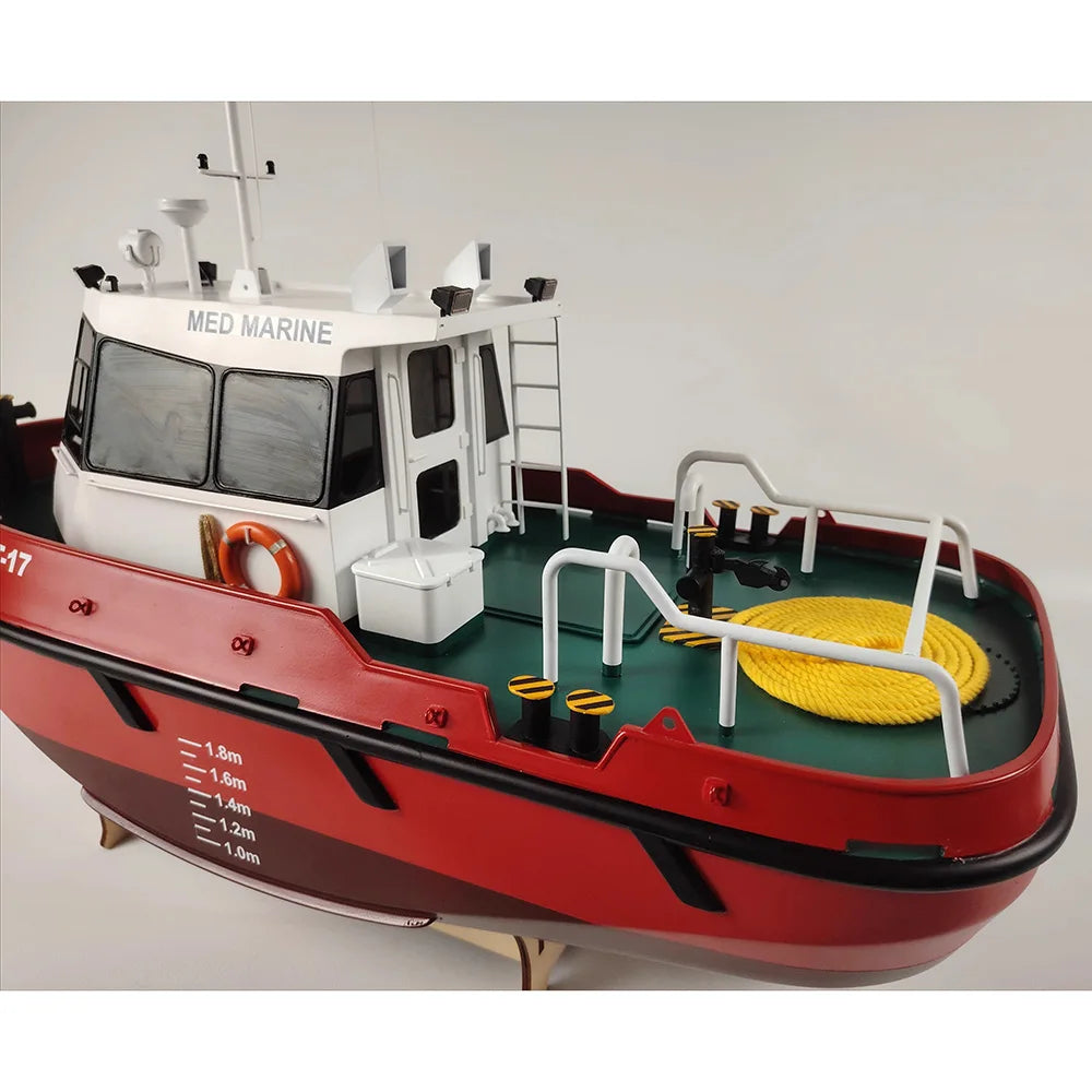 1/20 MED MARINE Remote Control Port Pilot Boat Model Electric Offshore Work Ship Finished Model Toy Remote Control Boat Gift