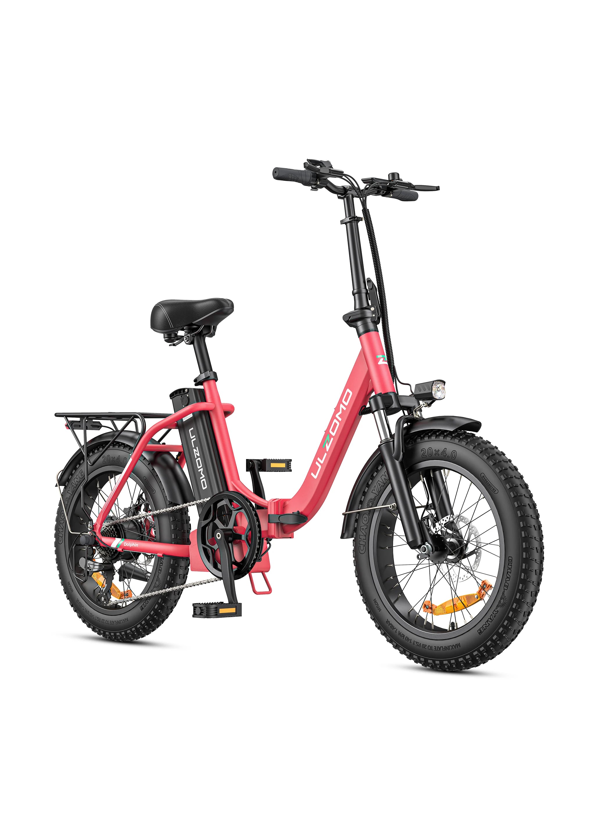 Ulzomo Dolphin Electric Bicycle 250W Motor 36V 13AH City Electric Bike For Commuter 20 Inch Fat Tire E-Bike For Adult