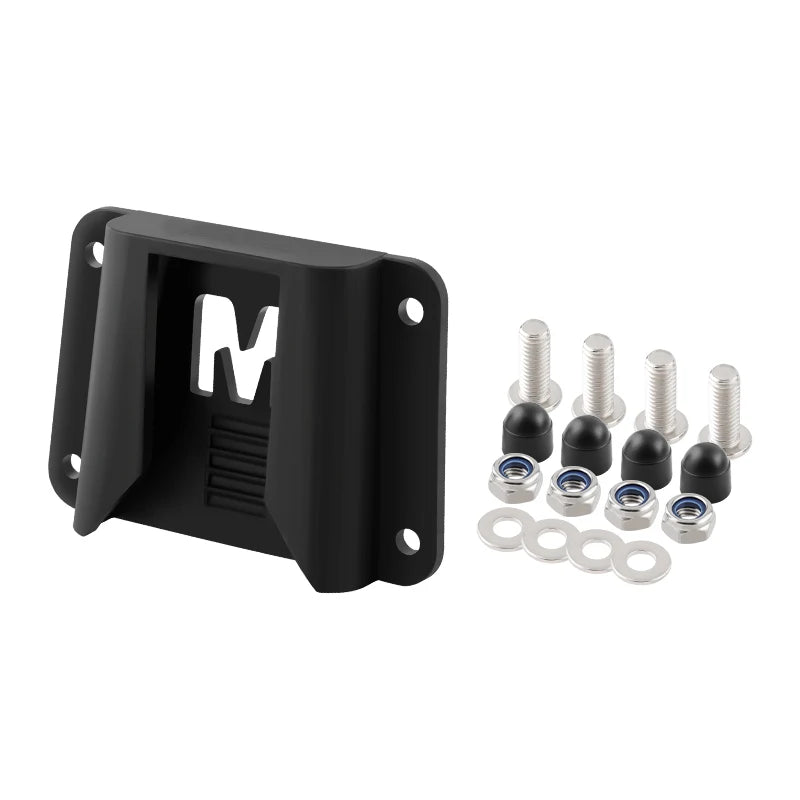 MUQZI for Brompton Bag Front Carrier Mount Adapter Bike Front Bag Block Carrier Bracket with Screws Folding Bike Accessories