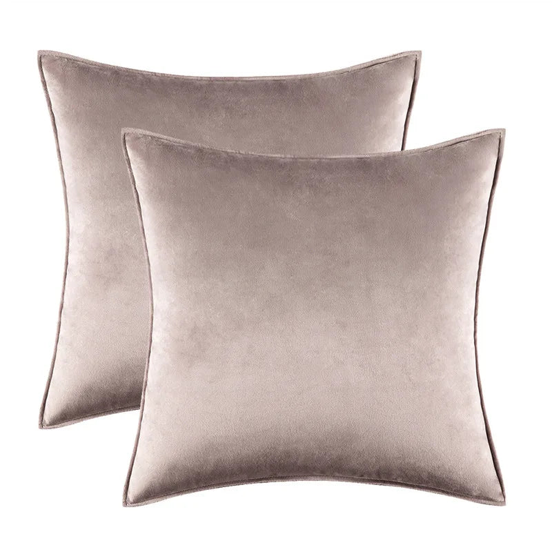 50*50/60*60High Quality Velvet Cushion Cover Bed Pillow Case For Sofa Car Housse De Coussin Decorative Pillows Nordic Home Decor