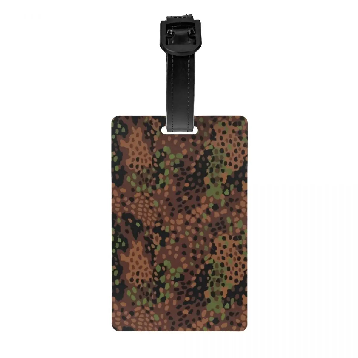 Army Camo Camouflage Luggage Tag Military Tactical Suitcase Baggage Privacy Cover ID Label