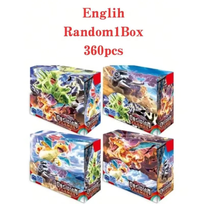 Pokemon Card Prismatic Evolutions Obsidian Flames PALDEAN FATES Surging Sparks English Booster Battle Transaction Card