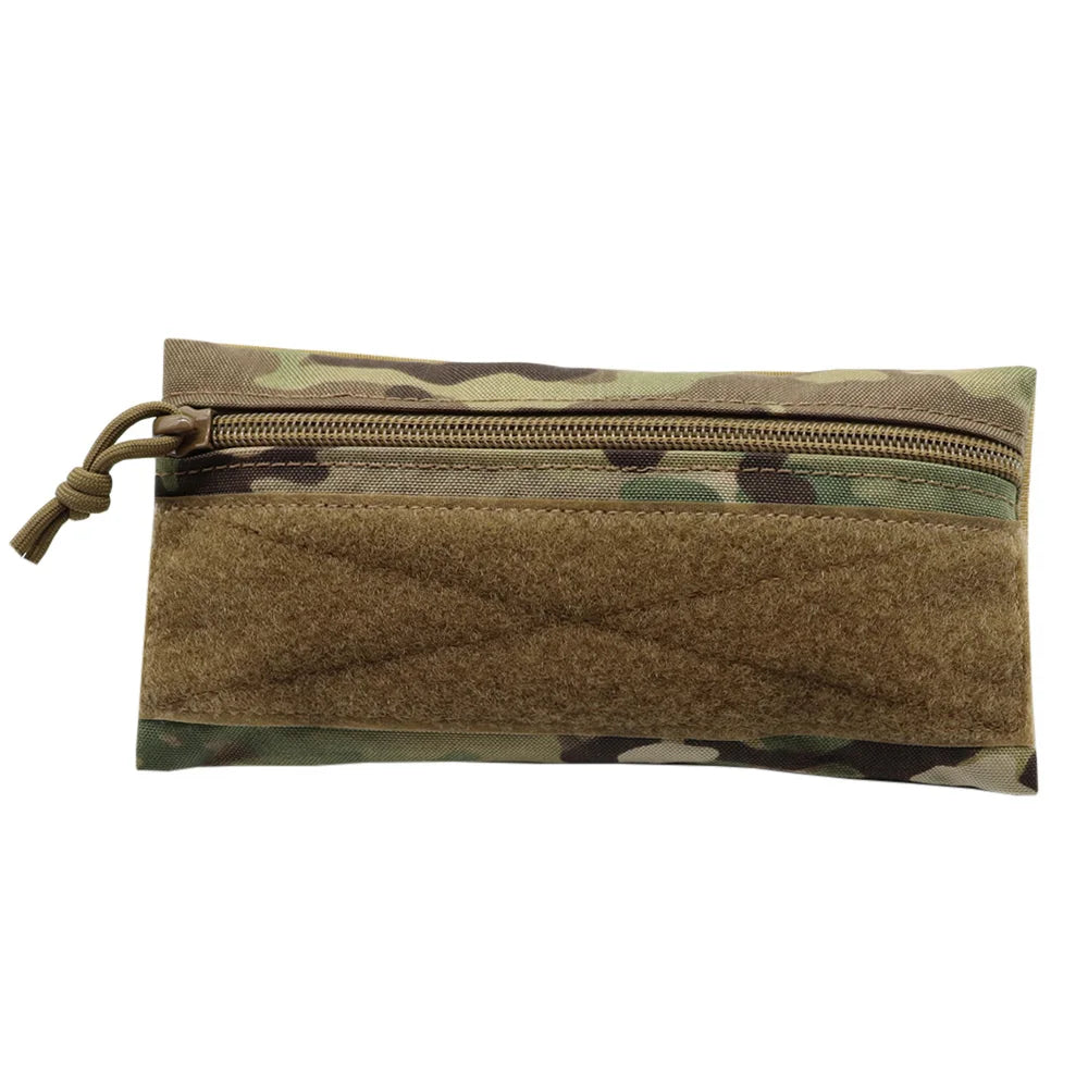 VULPO Tactical Micro Candy Pouch Portable Storage Bag Hunting Vest Patch Pouch MK3 MK4 Airsoft Chest Rig Vest Attached Pouch