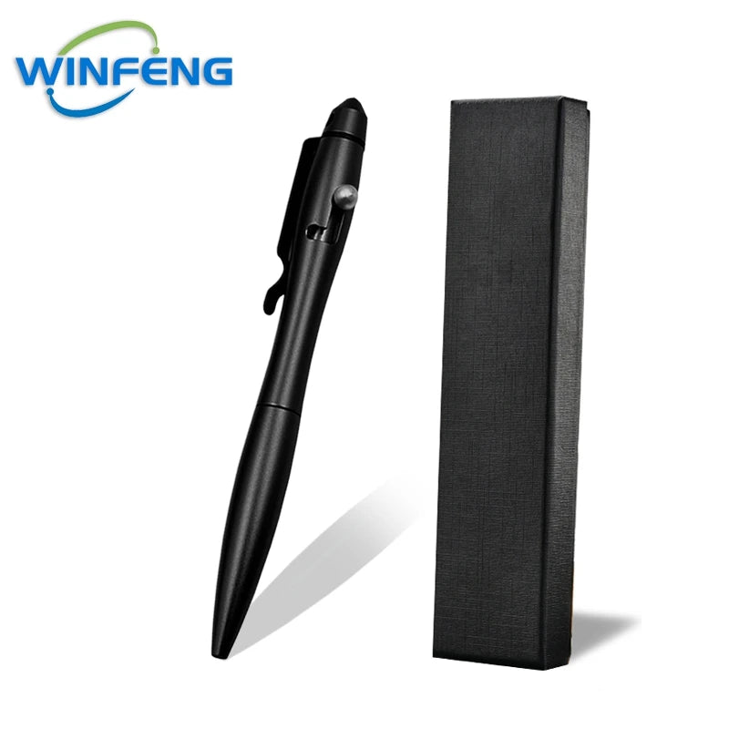 High Quality Metal Tactical Pen Self Defense Ballpoint Pen School Office Stationery Supplies Emergency Survival Glass Breaker