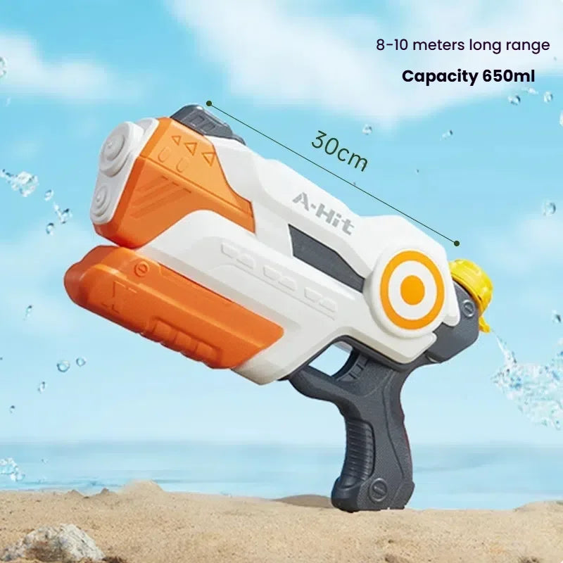 Summer Water Guns for Kids Adults, High Pressure Squirt Toys with 4 Spray Modes, Large Capacity &amp; Leak-Proof Design for Pool Bea