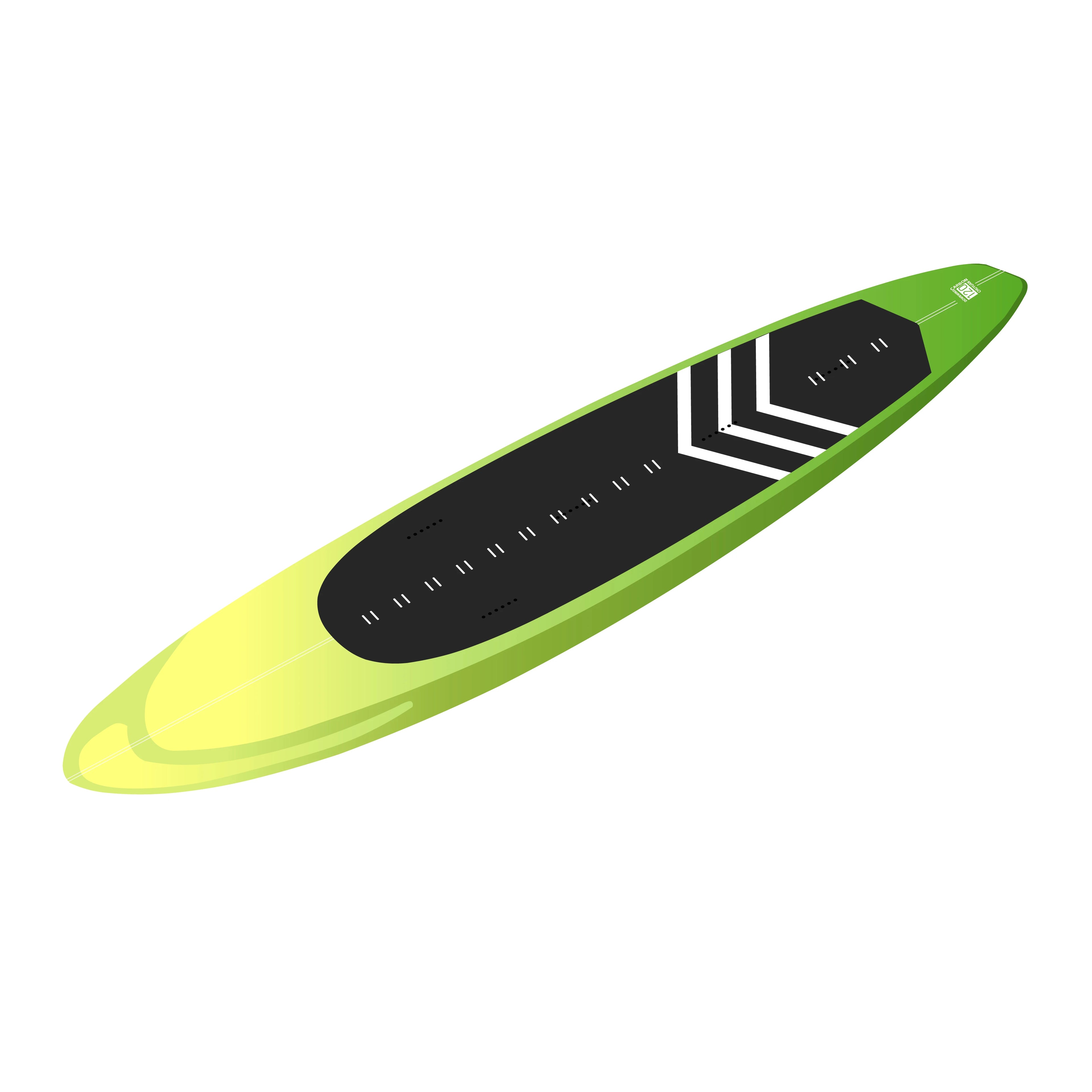 Custom Hydrofoil Downwind Carbon Foilboard Clear Epoxy Fiberglass EPS Surfboard Inflatable Paddle Board Water Sports