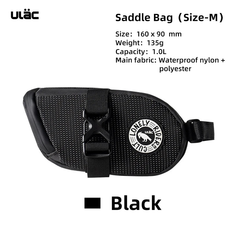 Neo Porter Bicycle Saddle Bag Waterproof Shockproof MTB Bike Seatpost Bag Hangable Taillights Cycling Rear Tool Pouch Bags