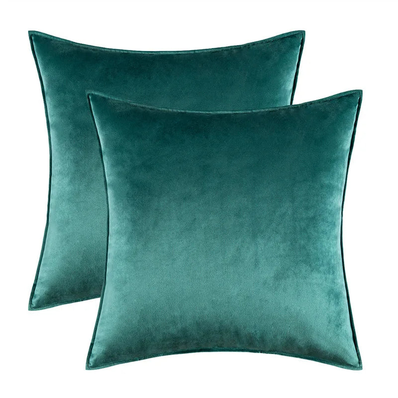 50*50/60*60High Quality Velvet Cushion Cover Bed Pillow Case For Sofa Car Housse De Coussin Decorative Pillows Nordic Home Decor