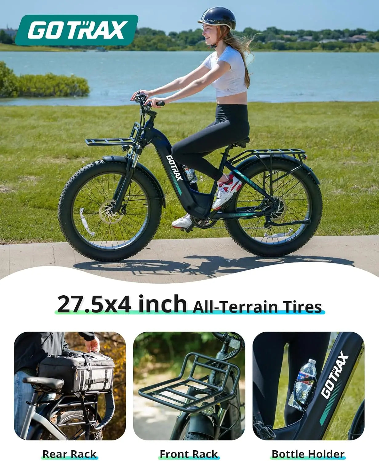 20" Folding Electric Bike with 40Miles (Pedal-assist1) by 48V Battery, 20Mph Power by Peak 500W, Adult Electric Bicycle