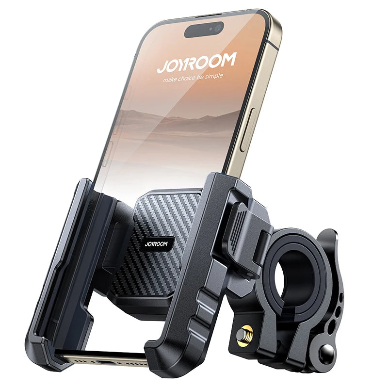 Joyroom Bicycle Phone Holder Motorcycle Phone Mount 360° Rotation For Electric Scooter Mountain Dirt Bike For 4.7-7.0” Phones