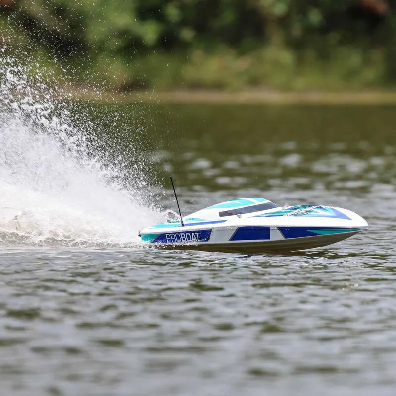 PROBOAT Sonicwake 36 inch V2 remote control electric self flipping straight brushless speedboat deep V hull rowing boat