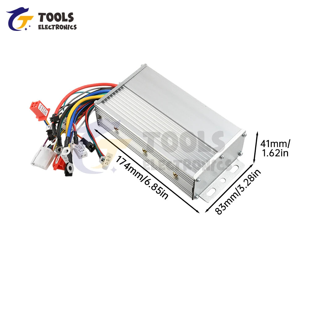 36/48V E-bike 500W Intelligent Brushless Controller For E-bike Electric Scooter Accessories Electric Bicycle