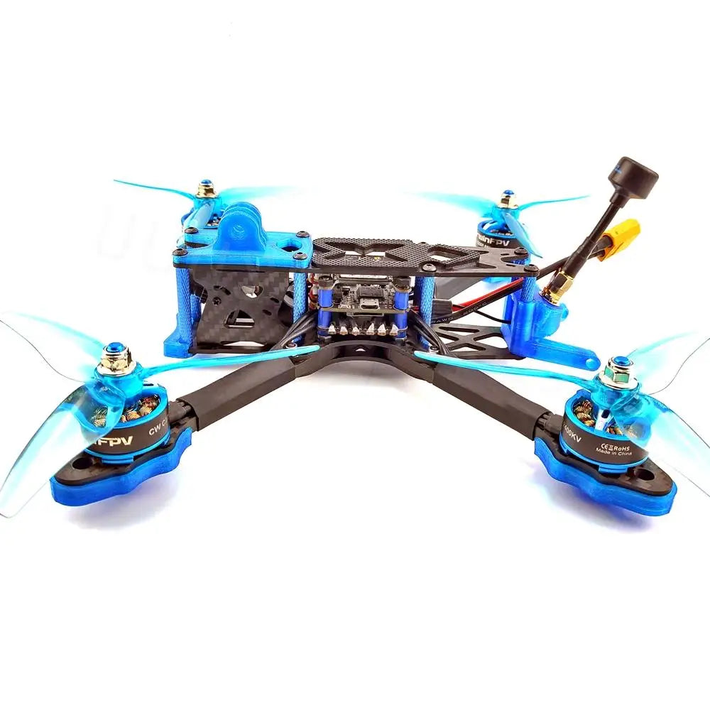2022 DarwinFPV Darwin240 FPV Drone PNP Johnny 5 Quadcopters 5Inch 240mm F4 FC 50A ESC 5.8G VTX 1500TVL Camera 2207 2400KV Motor