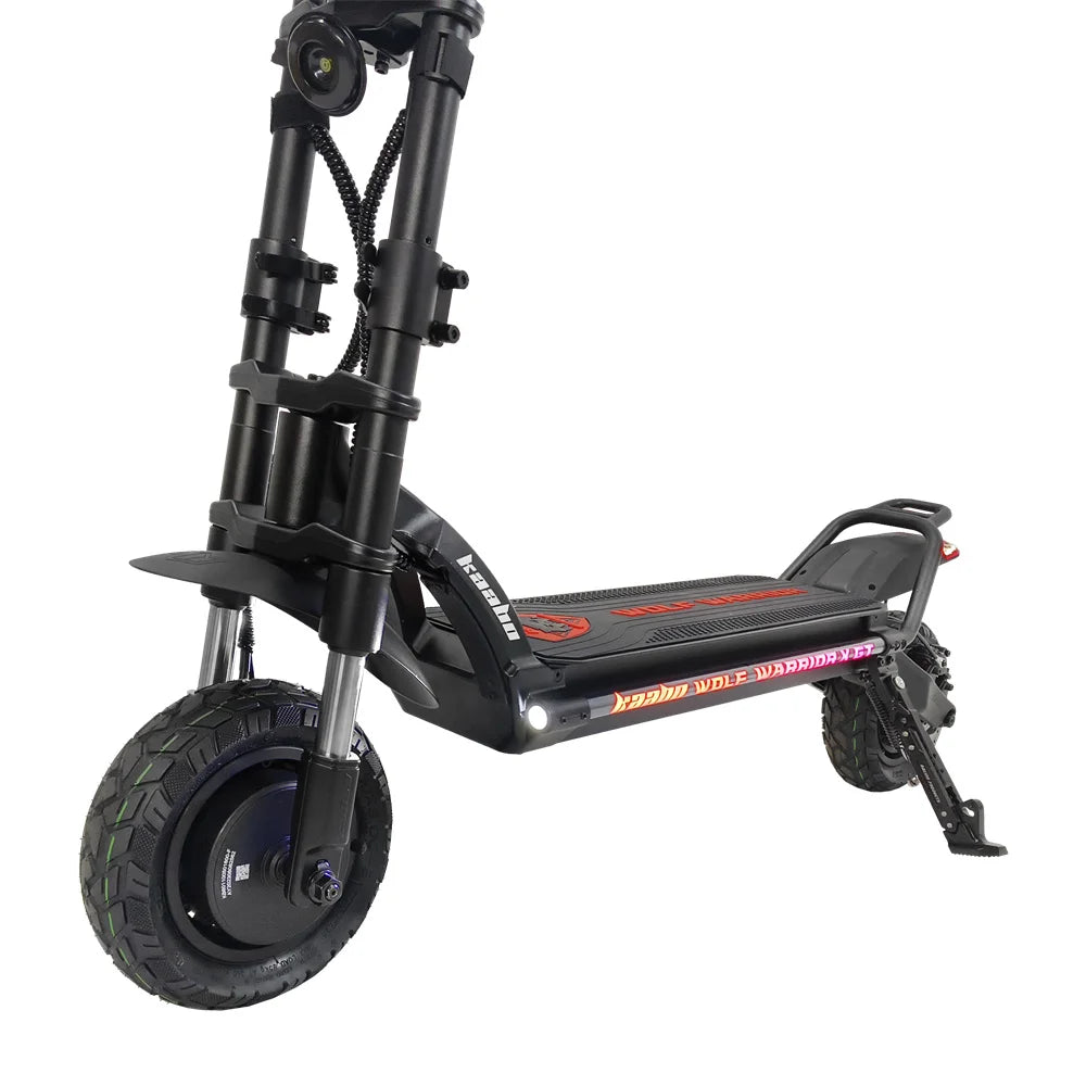 KAABO Wolf Warrior X GT 60V 28.8Ah Battery 1100W*2 dual Motor Central Display with NFC 10*3.0inch CST Tire Electric Scooter