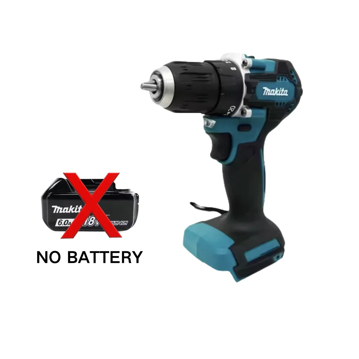 Original Makita DDF487 Cordless Driver Drill Brushless Electric Impact Screwdriver Rechargeable Power Tool 18V With battery