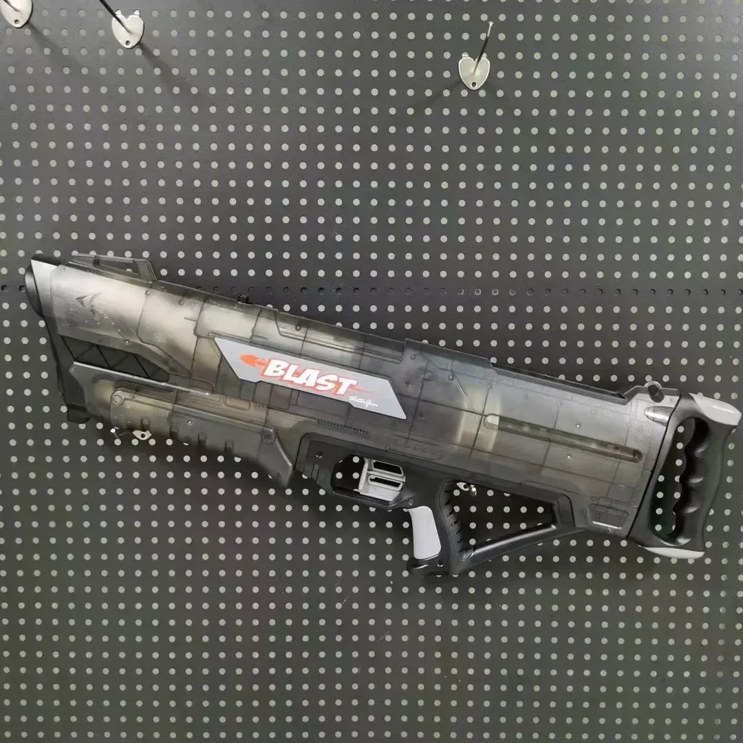 Super High Power Water Gun Toys No Battery Manually Pull-Out Pistol Spray Blaster Outdoor Game Water Play Toy for Boys Adults