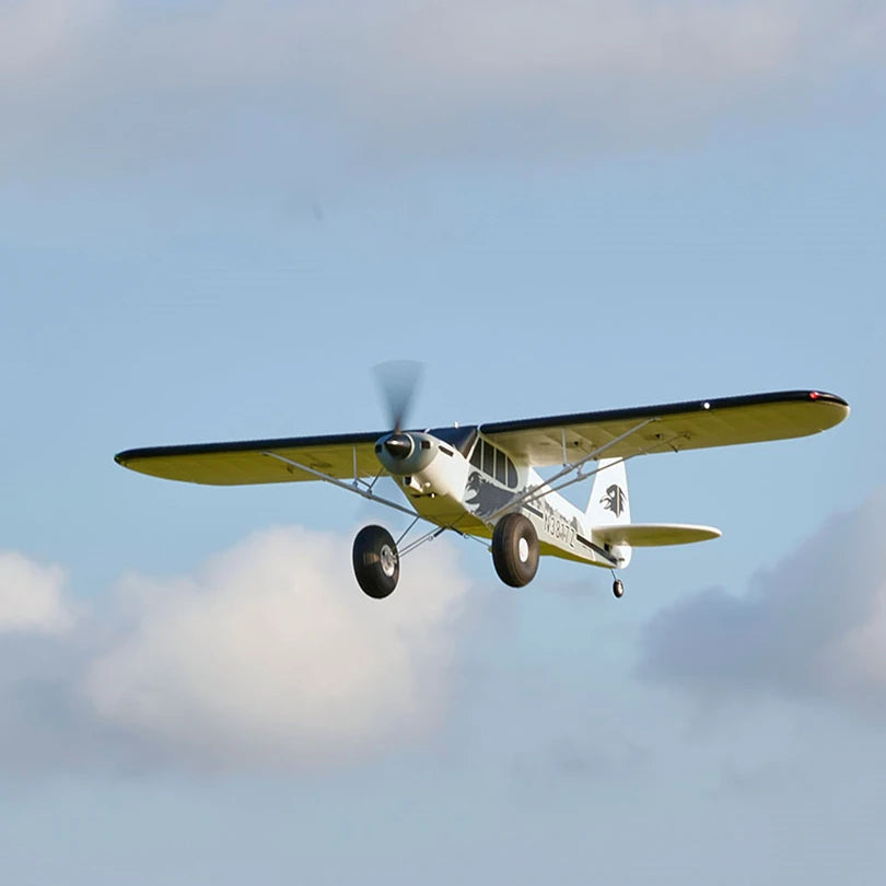 FMS RC Airplane 1300MM PA-18 PNP And RTF PA18 J3 Piper Super Cub 5CH With Gyro Auto Balance Trainer Beginner Model Aircraft