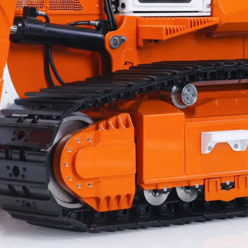LESU 1/14 Aoue 850K RC Dozer Metal Hydraulic Remote Control Painted Black Tracks Bulldozer TOUCAN DIY Trucks Car Model Boys Toys