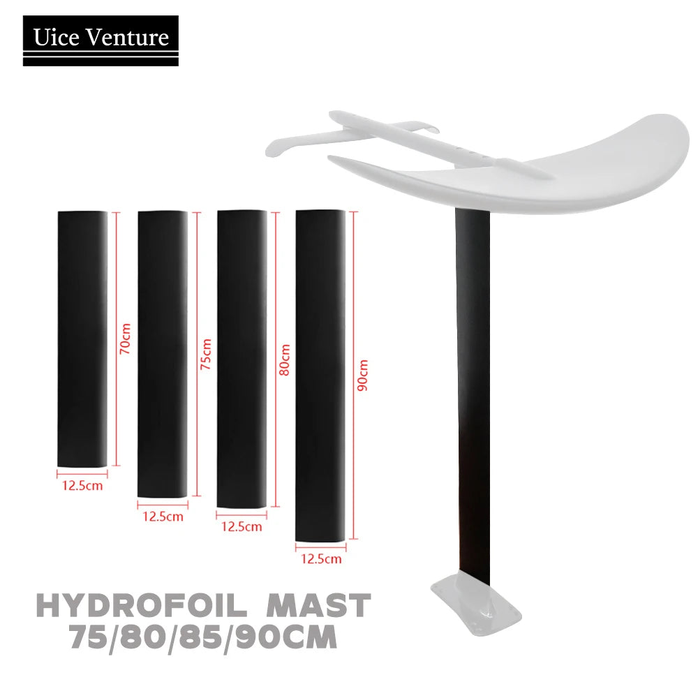 Aluminum Mast Fuselage Mast 70/80/85/90cm Surfing Hydrofoil Integrated Mast For Wakeboard Motorized Hydrofoil Surf Accessories