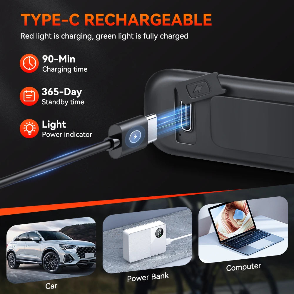 Wsdcam Rechargeable Keychain Alarm for Women Self Defense Alarm with LED Light 130 dB Loud SOS Emergency Safety Alert Device