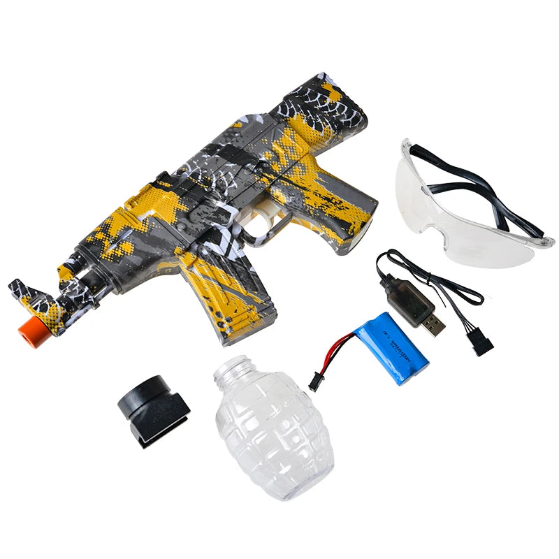 The New AK47 Children's Electric Water Bullet Gun Continuously Fires Children's Battle Toy Guns As A Birthday Gift For Children