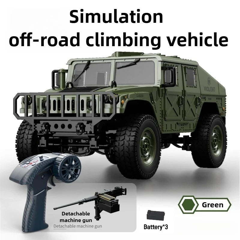 JJRC C8835 RC Car 3 Batteries Simulation 4x4 All-terrain RC Off-road Climbing Car Electric Remote Control Car Model with Light