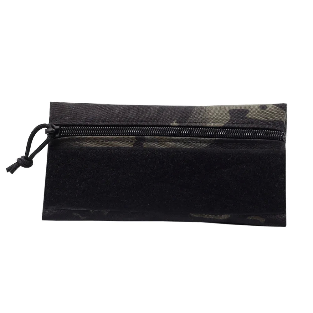 VULPO Tactical Micro Candy Pouch Portable Storage Bag Hunting Vest Patch Pouch MK3 MK4 Airsoft Chest Rig Vest Attached Pouch