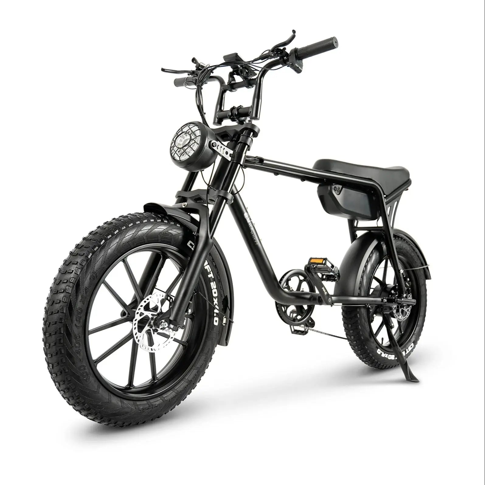 Cmacewheel K20 Electric Bike All-terrain Two-wheel Electric Bike Adult 20*4.0 Fat Tire48V17AH 500wMotor  Lithium Battery