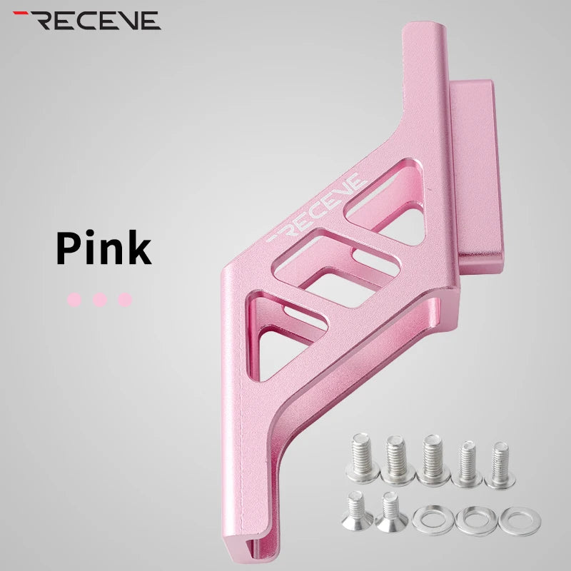 RECEVE Folding Bike Bag Carrier Raise Adapter Bicycle Shelf Extended Seat BMX Front Bag Carrier Rising Mount Holder For Brompton