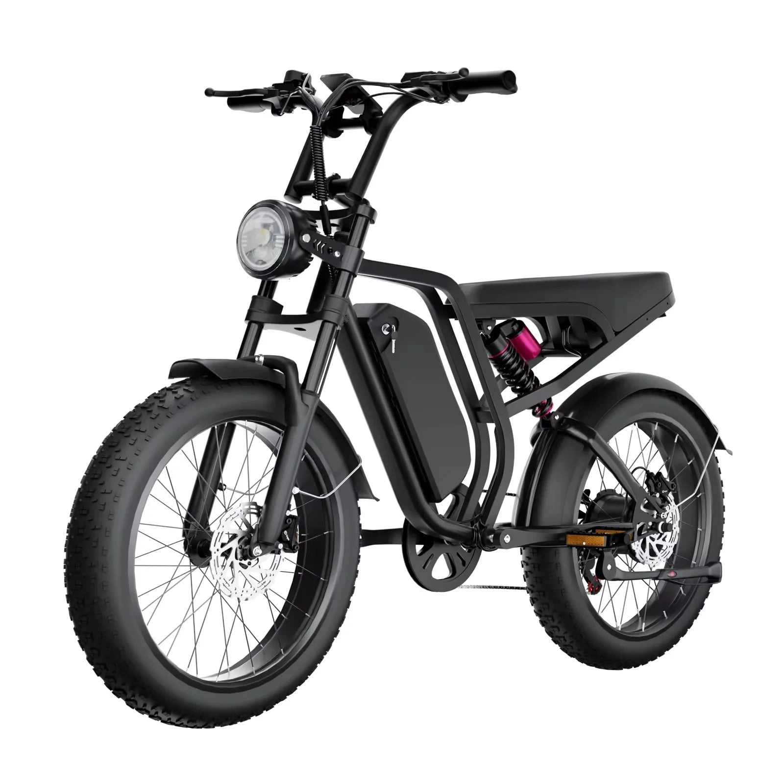 Best SalesV9-G60 Adults Electric Bike 1200W Motor Bicycle 52V 20AH 20“ Tire Ebike Electric E Bikes Mountain Moped Ebikes For Me