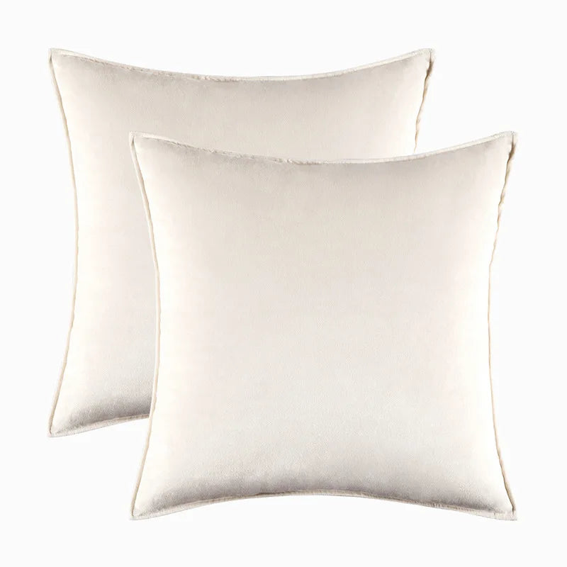 50*50/60*60High Quality Velvet Cushion Cover Bed Pillow Case For Sofa Car Housse De Coussin Decorative Pillows Nordic Home Decor