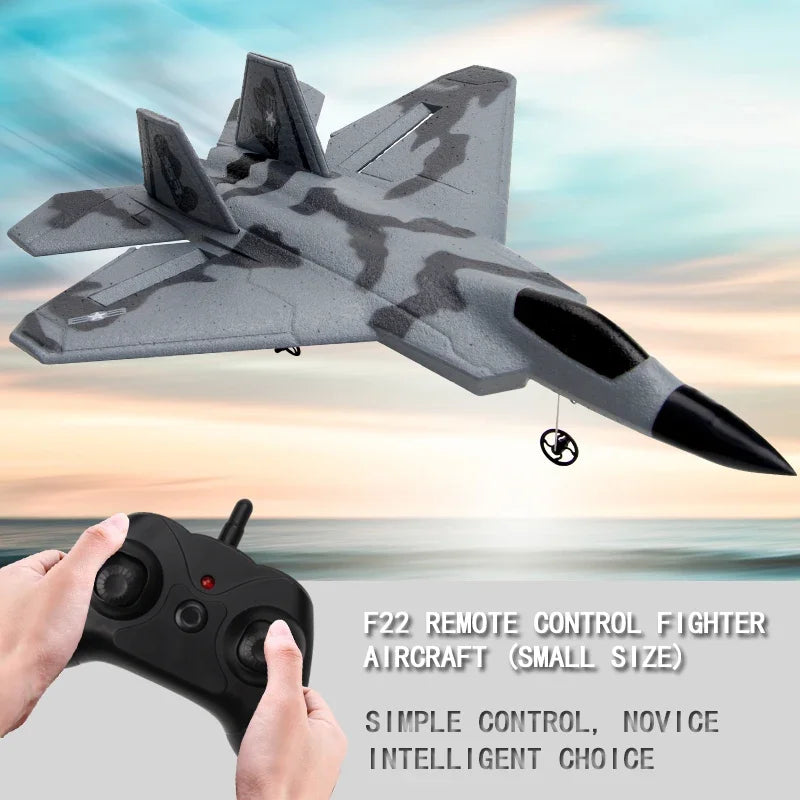 Remote Control Fighter Fx-622 Anticollision Radio Airplane 2.4G Rc Glider Epp Foam Model Boys Electric Toy for Children's Gift