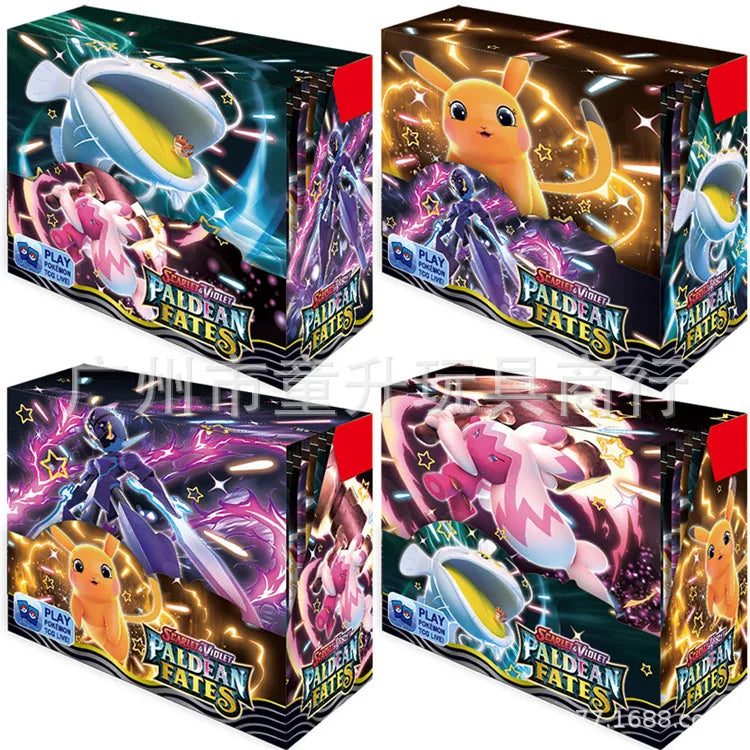360 Pcs Pokemon Card Journey Together Prismatic Evolutions 151Ultra Prism English Booster  Stellar Crown Battle Transaction Card