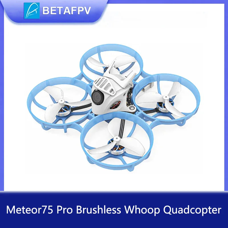 BETAFPV Meteor75 Pro Brushless Whoop Quadcopter 2024 Matrix 1S 5IN1 Flight Controller ELRS 2.4G Racing Drone RC Airplane