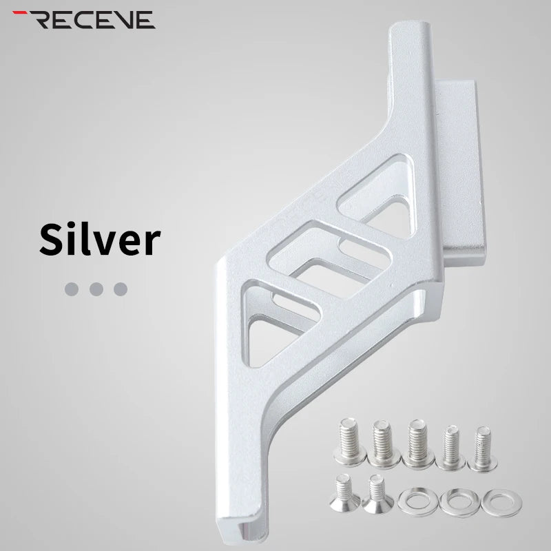 RECEVE Folding Bike Bag Carrier Raise Adapter Bicycle Shelf Extended Seat BMX Front Bag Carrier Rising Mount Holder For Brompton