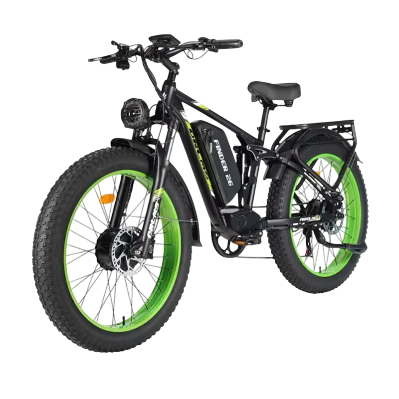 ORLMS V3 Electric Bike 2000W Dual Motor 52V25AH Lithium Battery Adult City Electric Bicycle 26*4.0 Inch Fat Tire Mountain E-bike