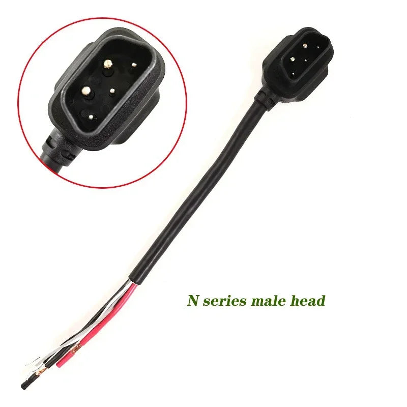 Niu Electric Scooter Niu Electric Motorcycle Charge Socket Male Female with Communication Line Fit for Niu Scooter N M U Series