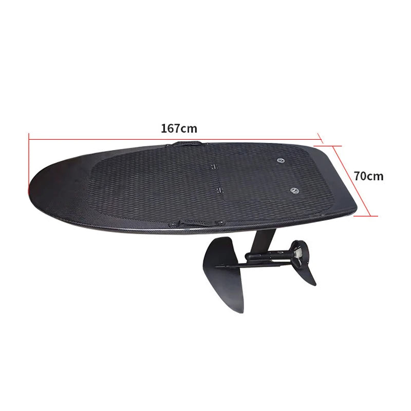 Electric Surfboard Carbon Fiber Hydrofoil Lithium Battery Intelligent Remote Control Hydrofoil Offshore Waters