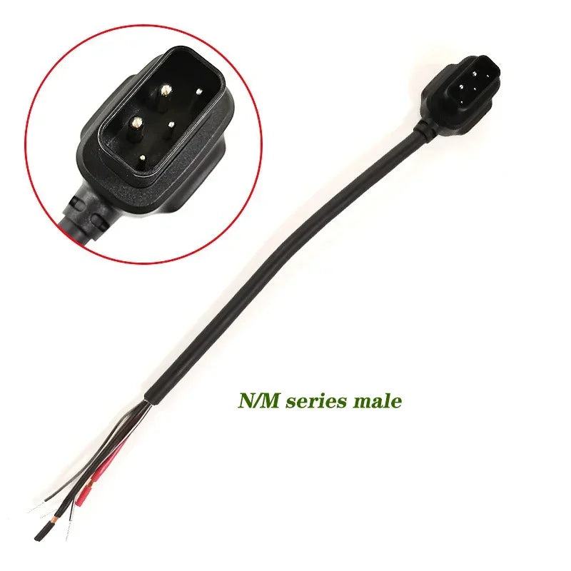Niu Electric Scooter Niu Electric Motorcycle Charge Socket Male Female with Communication Line Fit for Niu Scooter N M U Series