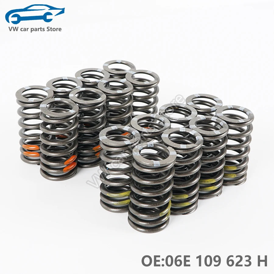 06E109623H Engine Intake and Exhaust Valve Spring Kit For EA888 VW Passat B7 Golf Tiguan Scirocco Audi A4 A5 A6 Q5 06E 109 623 R