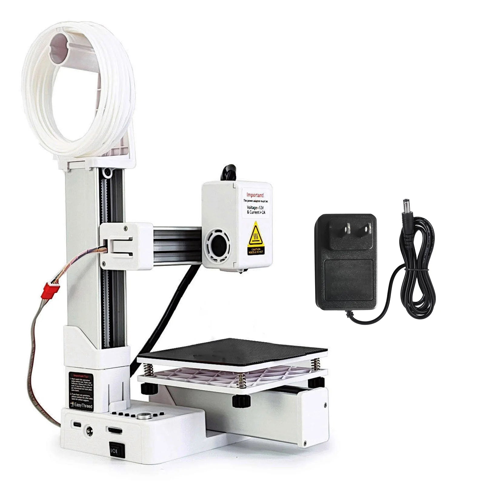 Small 3D Printer Frequency Division Multiplexing 3D Printer High Accuracy Fast Heating Compact 3D Printing Machine for Education