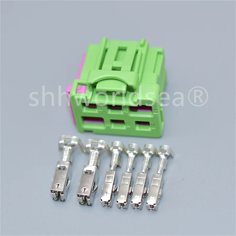 1Set 6Pin 4F0937731 Auto Plastic Housing Composite Connectors Plug 4F0937741F Car Large Current Wire Harness Socket